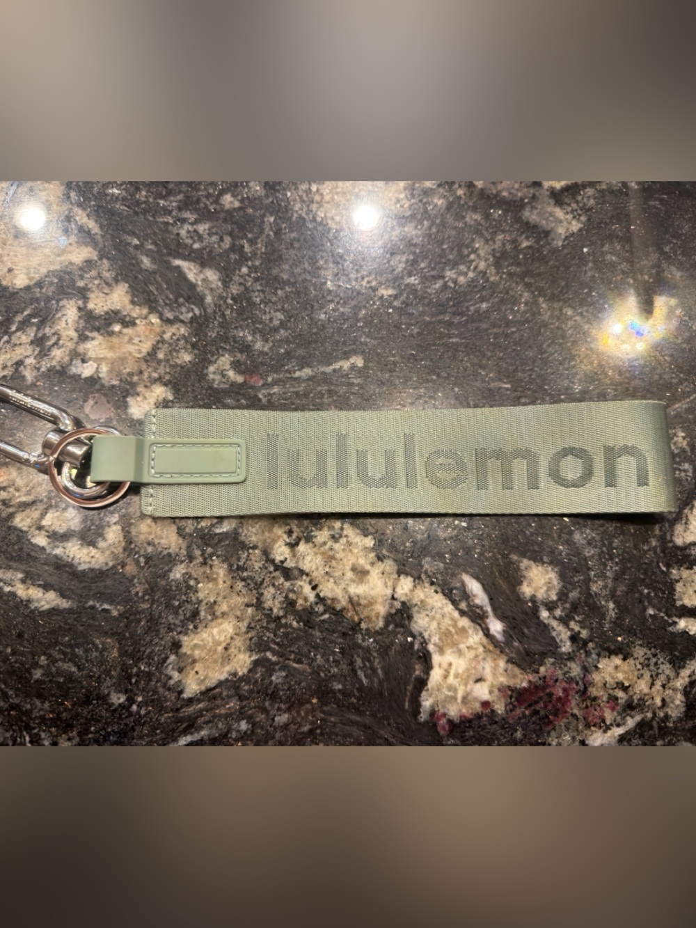 lululemon athletica Green Wristlet